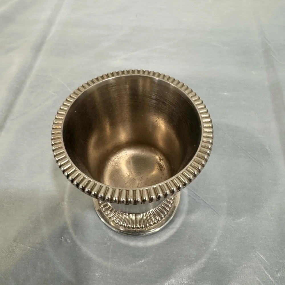 Vintage ASR Silverplate Pedestal Cup | Made in USA - Picture 3 of 6